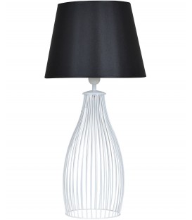 lampa nocna z abazurem nowoczesna stojaca