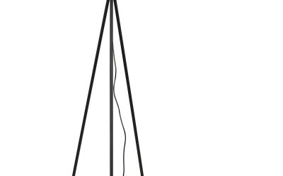 lampa stojaca z abazurem trojnog podlogowa 400x250